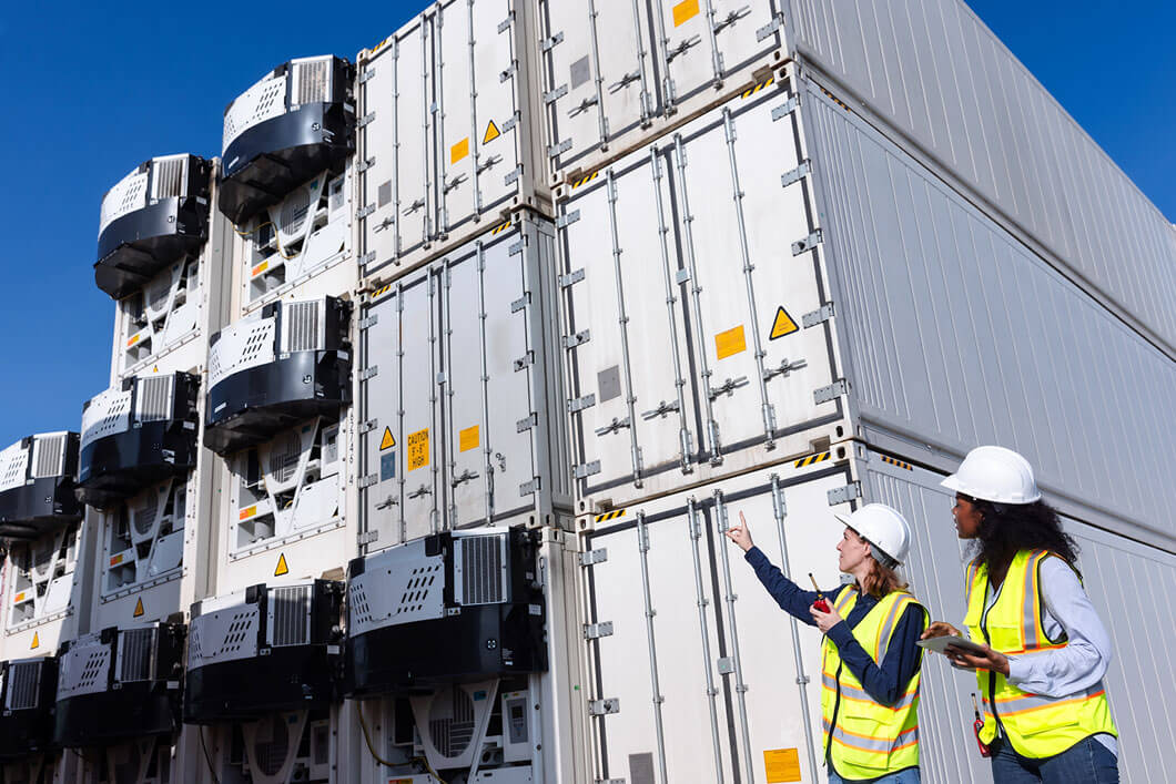 temperature controlled freezers transportation company usa